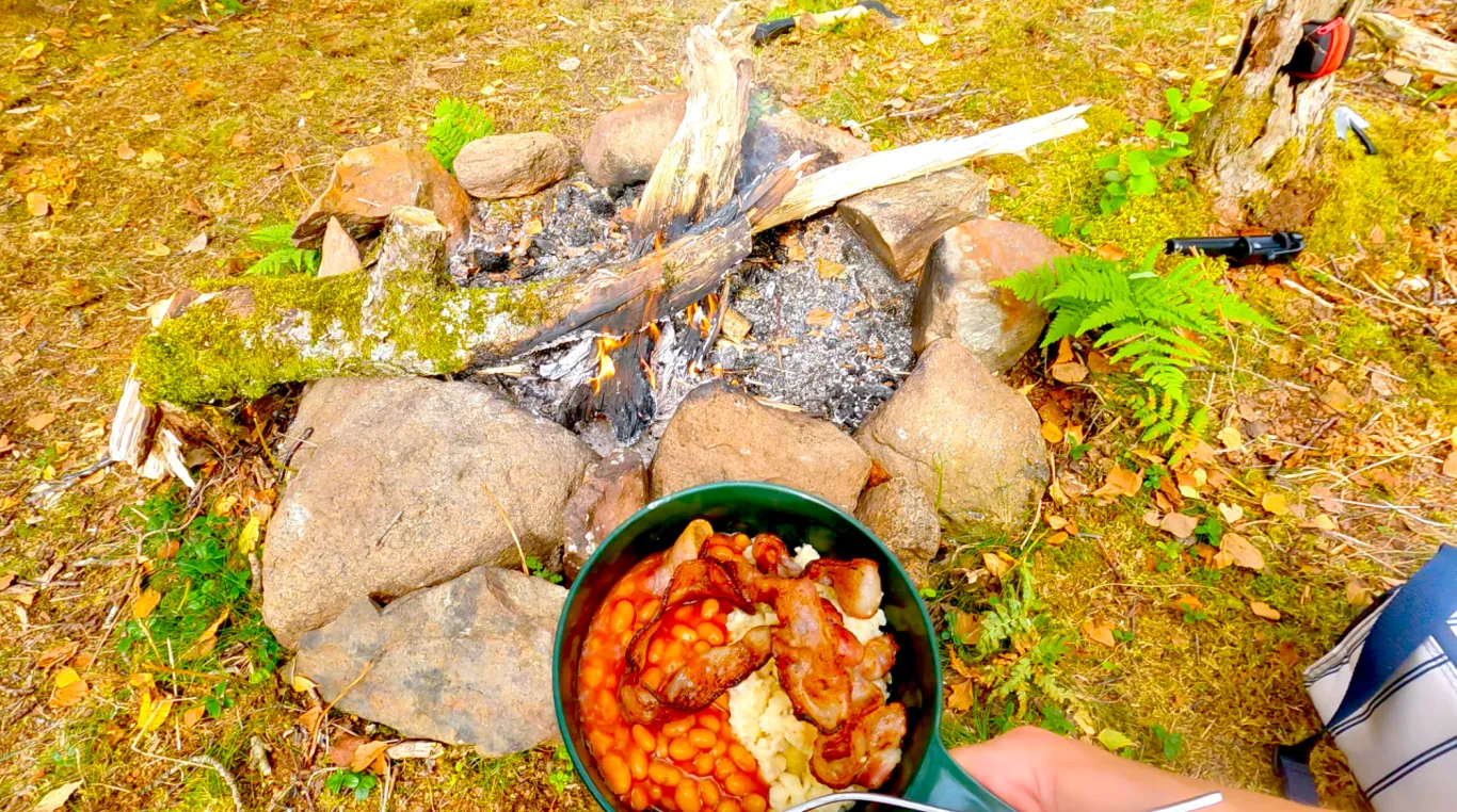 Frukost i skogen