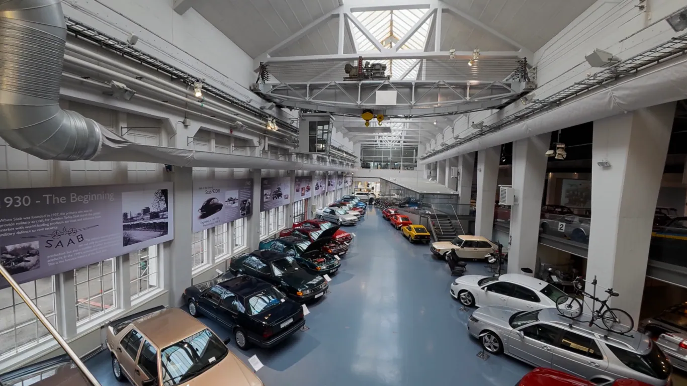 Das Auto Salon Saab Auto Museum