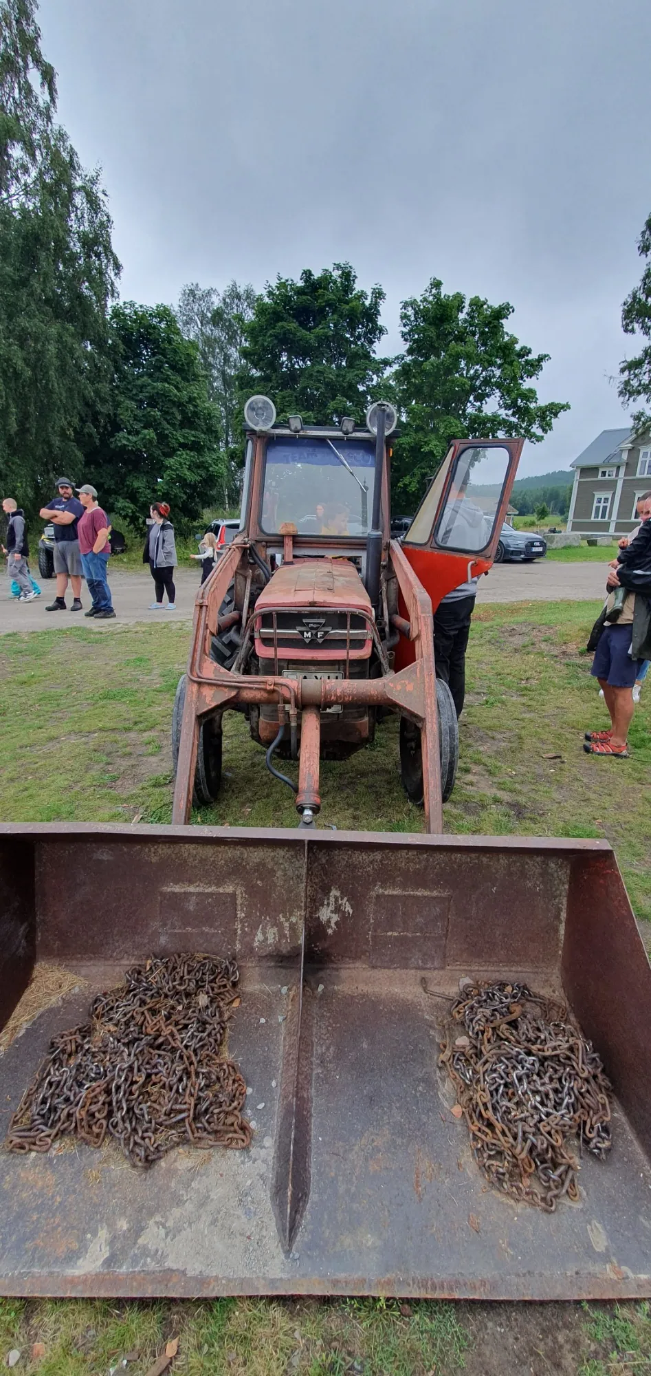 Testar traktor