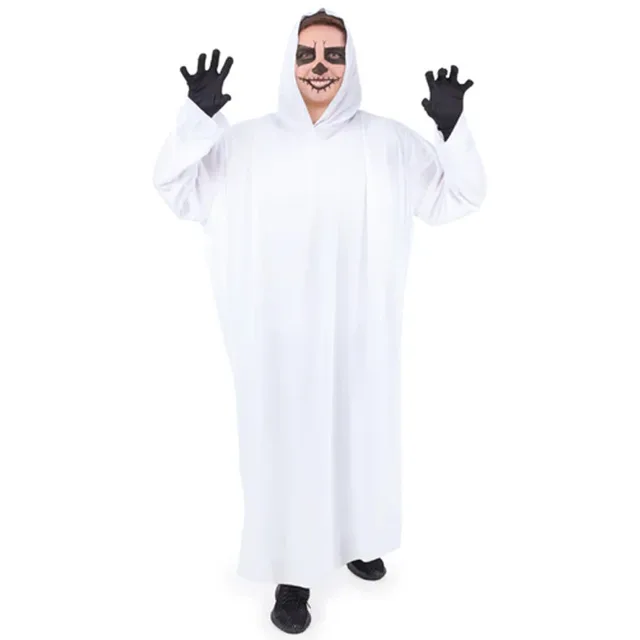 Spöke Maskeraddräkt Vit 110cm