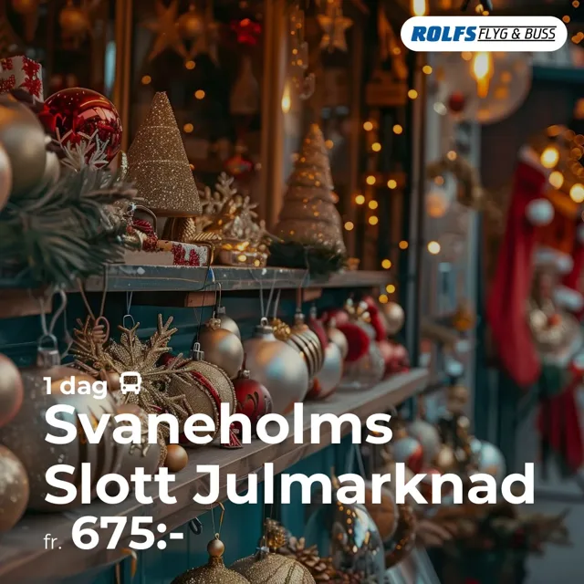 Svaneholms Slott Julmarknad