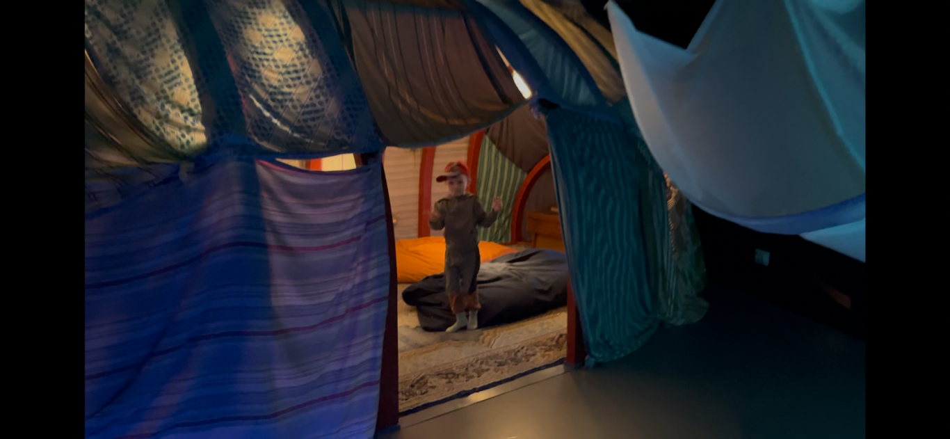 Tält tredje våningen