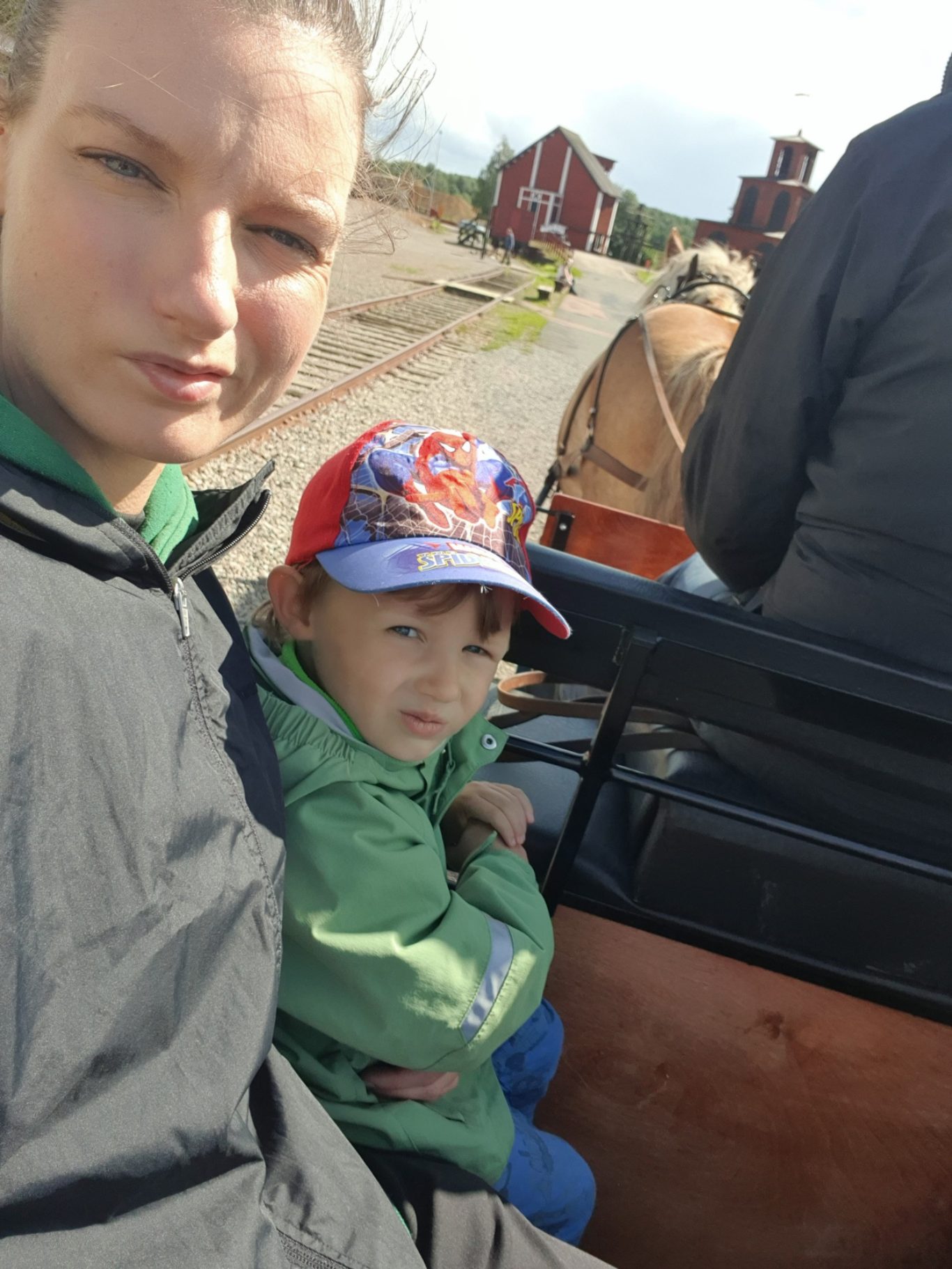 Åker häst och vagn