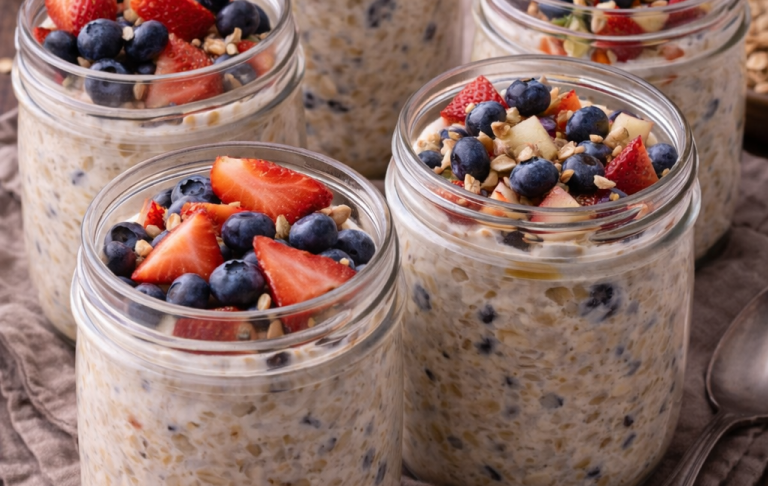 Skelett med hår i monter med en gul påle genom buken.